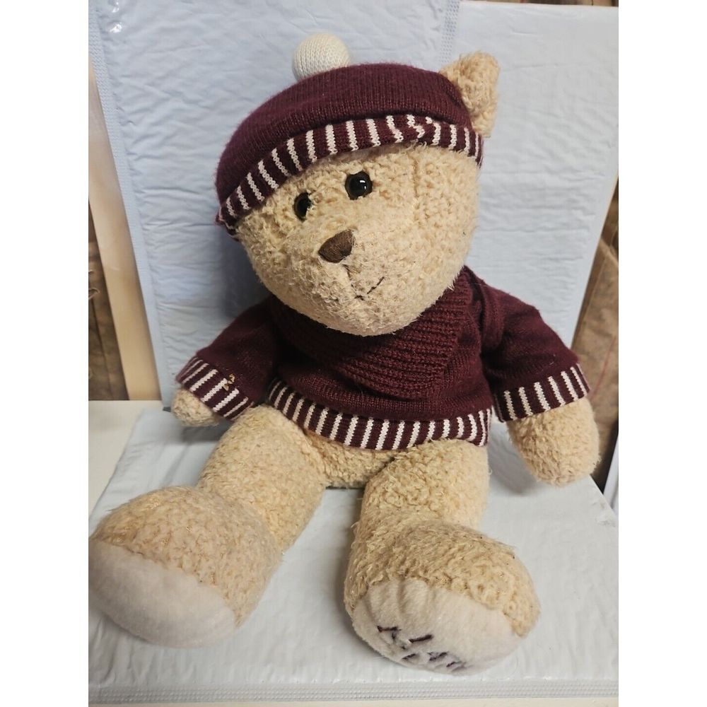 Animal Adventure Tan Bear Dressed In Winter Clothing 2013, I Am Loved,‎